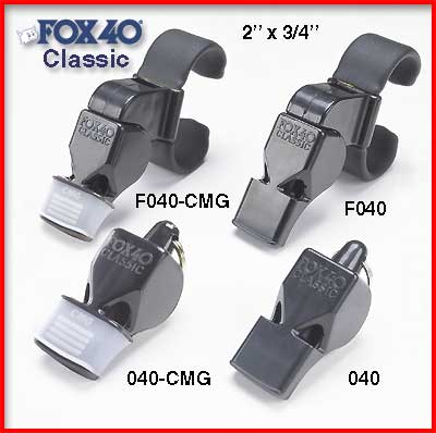 Fox 40 Whistles
